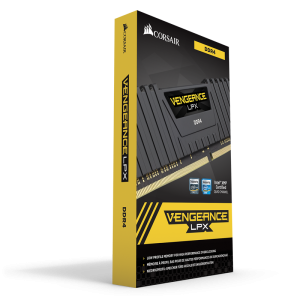 Bộ nhớ ram gắn trong Corsair DDR4 Vengeance LPX Heat spreader, 2666MHz 8GB đen
