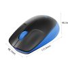 56019 kich thuoc chuot khong day logitech m190 usb mau xanh
