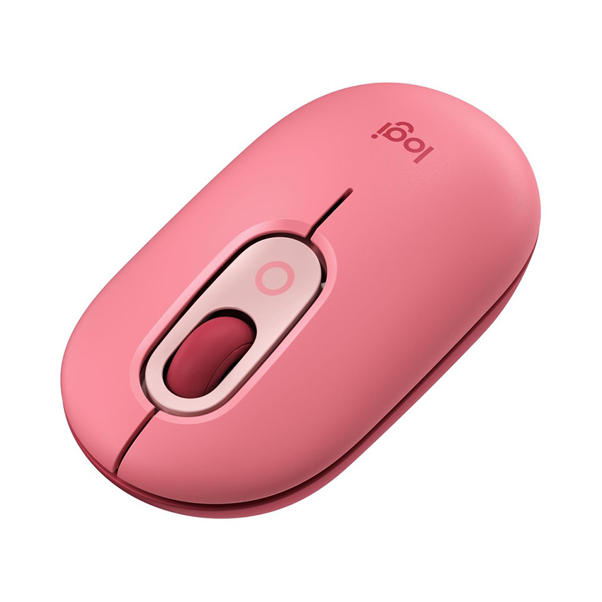 CHUỘT KHÔNG DÂY LOGITECH POP EMOJI HEARTBREAKER ROSE (USB/BLUETOOTH/HỒNG) bảo hành chính hãng - Ảnh 2
