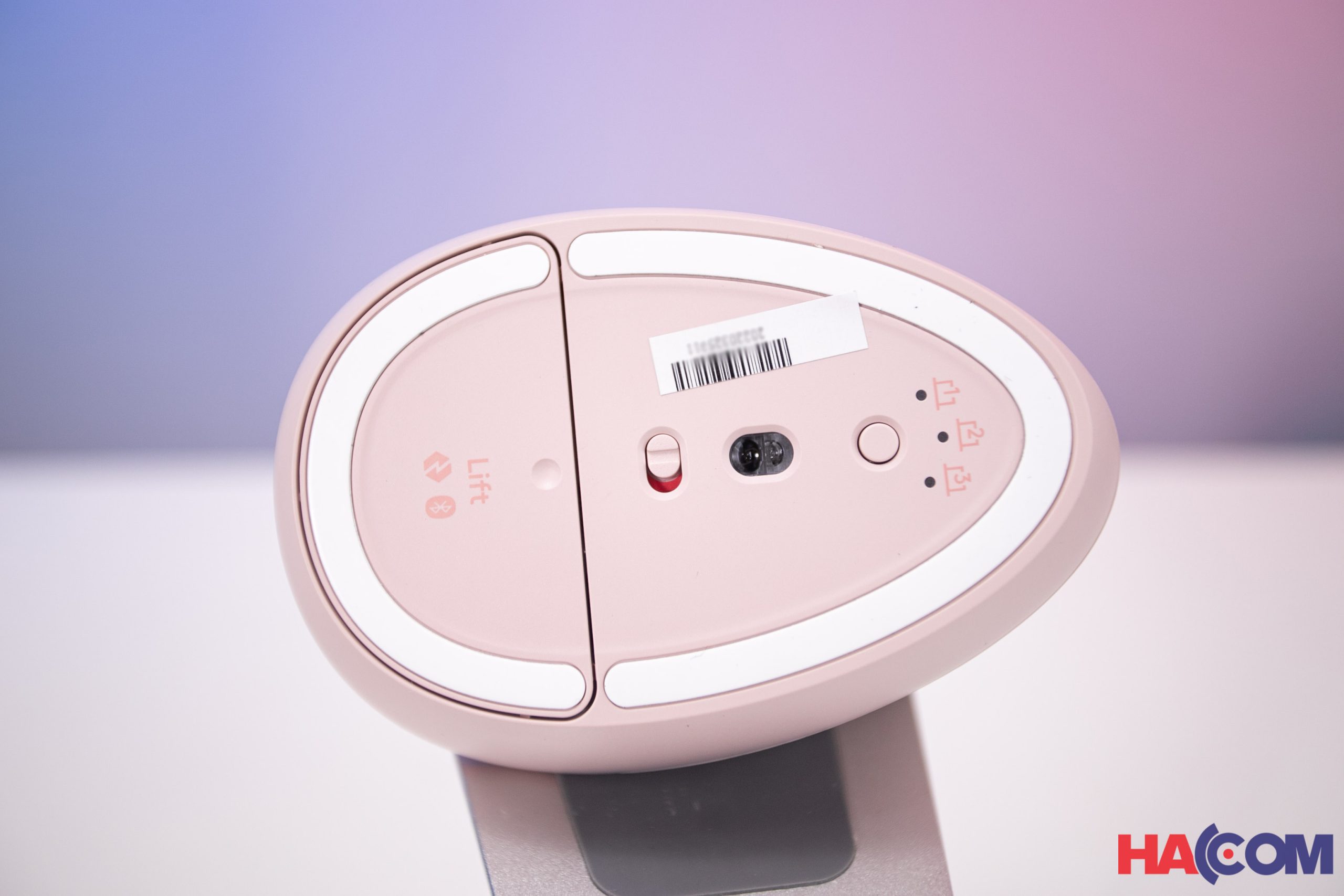 CHUỘT KHÔNG DÂY LOGITECH LIFT VERTICAL ERGONOMIC ROSE (USB/BLUETOOTH) (910-006481) bảo hành chính hãng 12 tháng 5 CHUỘT KHÔNG DÂY LOGITECH LIFT VERTICAL ERGONOMIC ROSE (USB/BLUETOOTH) (910-006481) bảo hành chính hãng 12 tháng - Ảnh 5