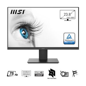 MÀN HÌNH MSI PRO MP241X (23.8 INCH/FHD/VA/75HZ/8MS) bảo hành chính hãng 36 tháng