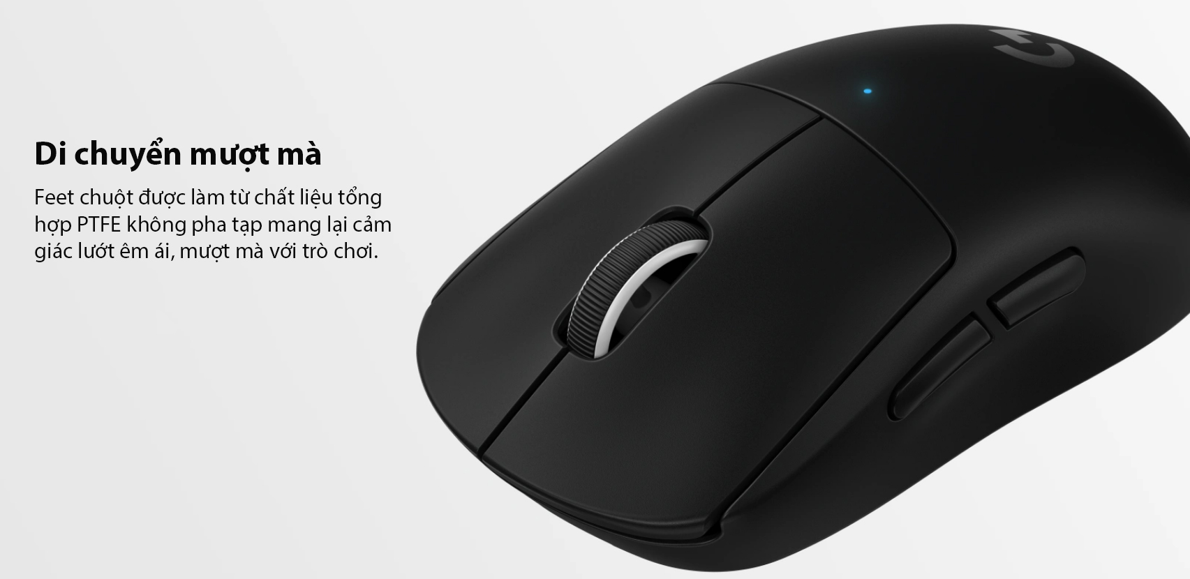 CHUỘT KHÔNG DÂY LOGITECH PRO X SUPERLIGHT BLACK (USB/ĐEN/910-005882) bảo hành chính hãng 13 CHUỘT KHÔNG DÂY LOGITECH PRO X SUPERLIGHT BLACK (USB/ĐEN/910-005882) bảo hành chính hãng - Ảnh 13