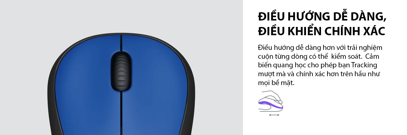 CHUỘT KHÔNG DÂY LOGITECH M221 XANH (USB) bảo hành chính hãng 12 tháng 8 CHUỘT KHÔNG DÂY LOGITECH M221 XANH (USB) bảo hành chính hãng 12 tháng - Ảnh 8