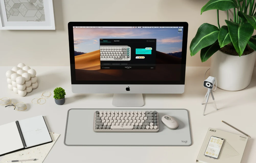 Chuột Không Dây Logitech Pop Emoji MIST SAND ( USB | Bluetooth | Xám ) bảo hành chính hãng 12 tháng 7 Chuột Không Dây Logitech Pop Emoji MIST SAND ( USB | Bluetooth | Xám ) bảo hành chính hãng 12 tháng - Ảnh 7