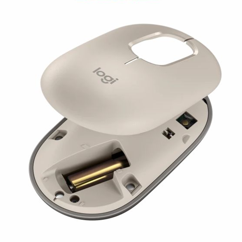 Chuột Không Dây Logitech Pop Emoji MIST SAND ( USB | Bluetooth | Xám ) bảo hành chính hãng 12 tháng 5 Chuột Không Dây Logitech Pop Emoji MIST SAND ( USB | Bluetooth | Xám ) bảo hành chính hãng 12 tháng - Ảnh 5